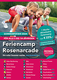Rosenarcade Feriencamp Katalog 2024
