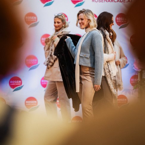 Modeevent in der Rosenarcade