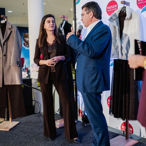 Modeevent in der Rosenarcade