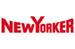 rotes New Yorker Logo auf weißem Hintergrund 