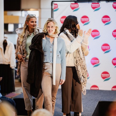 Modeevent in der Rosenarcade