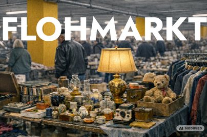 Flohmarkt in Tiefgarage