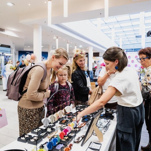Modeevent in der Rosenarcade