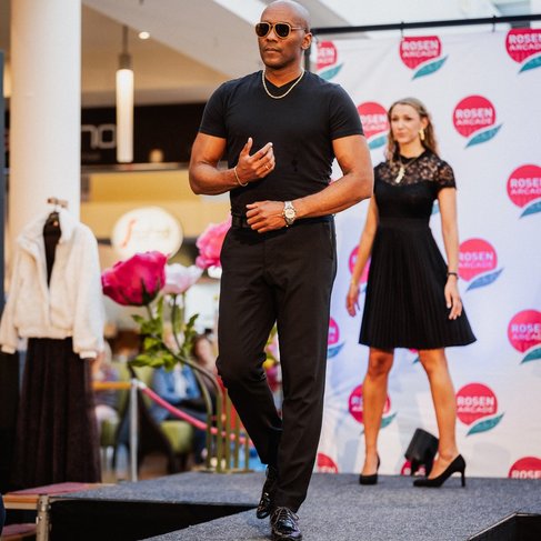 Modeevent in der Rosenarcade