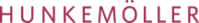 pinkes hunkemöller Logo auf weißem Hintergrund 