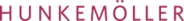 pinkes hunkemöller Logo - Schriftzug - auf weißem Hintergrund 