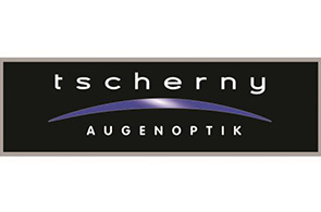 weiße Schrift auf schwarzem Grund mit bläulich schimmernden Bogen
